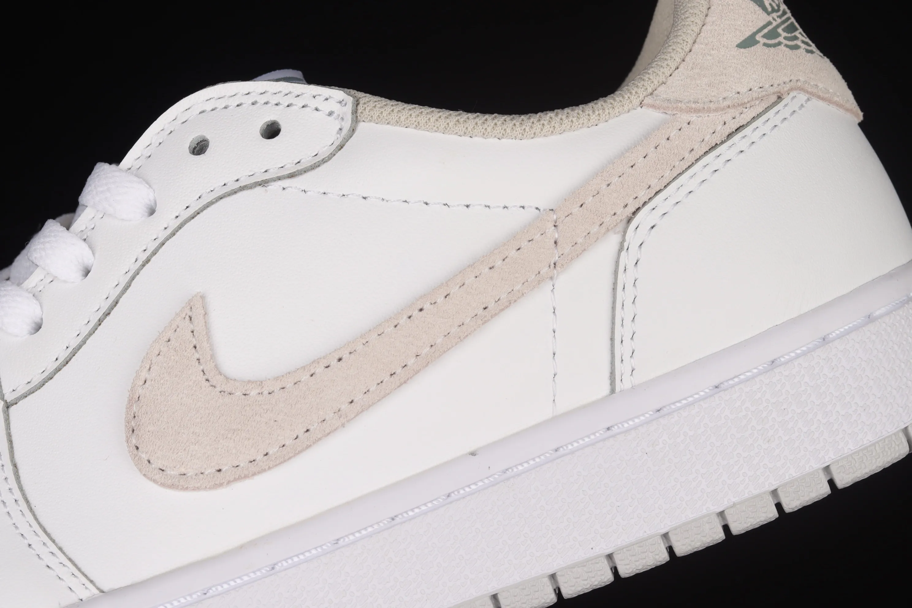 All categories Air Jordan Jordan series basketball shoes Air Jordan 1 Low Air Jordan 1 Low AJ1 Joe 1 low-top beige white gray cultural and leisure sports sneakers CZ0775-100
